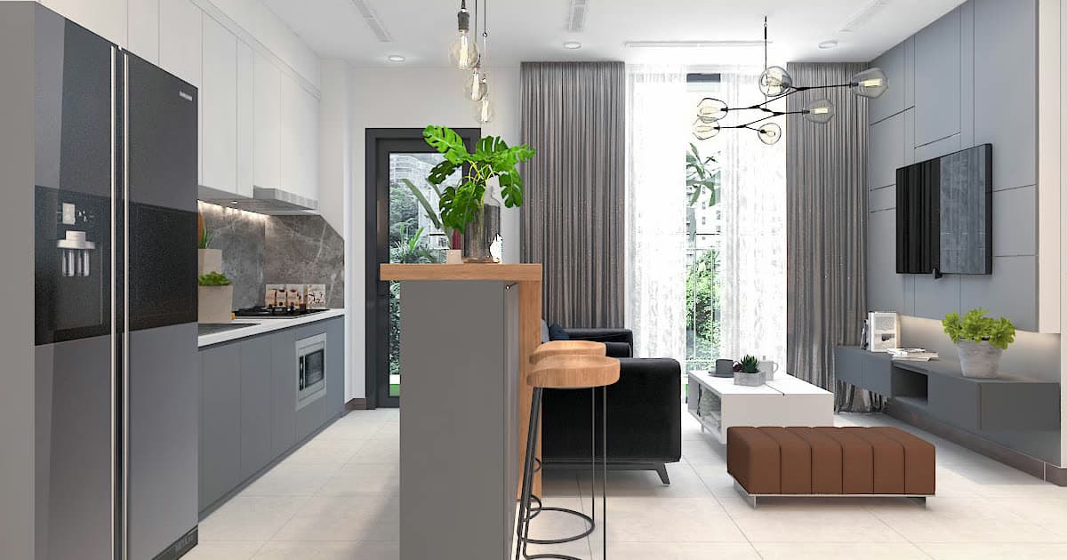 Một căn bếp được làm lại: thiết kế, báo giá, thi công, nghiệm thu