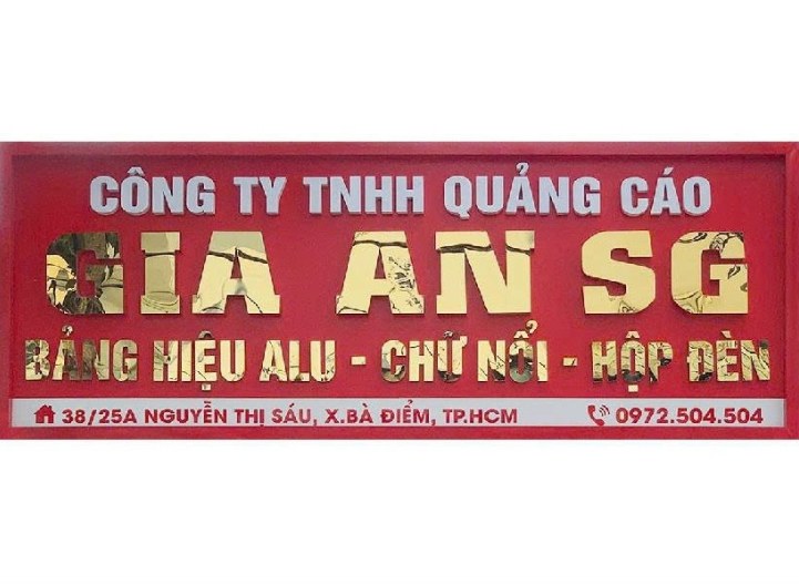 CÔNG TY TNHH QUẢNG CÁO GIA AN SG