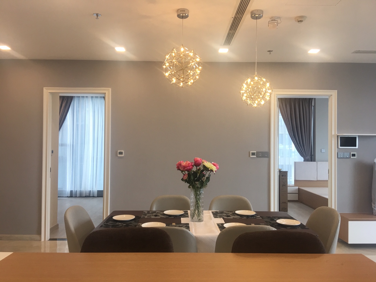 Nội thất trọn gói căn hộ Vinhomes Bason — A1.36.05 — ảnh hoàn thành 5